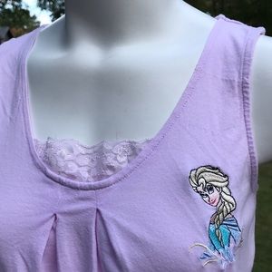 3/$25💜Disney Frozen lightweight pjs S